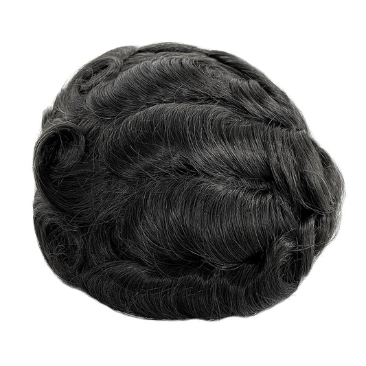 TEEK - 6 inch Handmade Mens 130% Density HAIR theteekdotcom