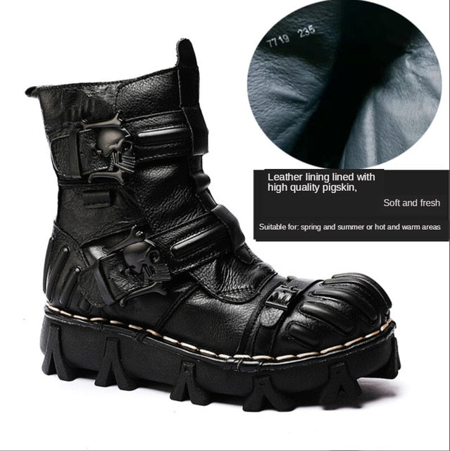 TEEK - Italian Desert Motorcycle Boots SHOES theteekdotcom