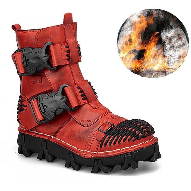 TEEK - Italian Desert Motorcycle Boots SHOES theteekdotcom