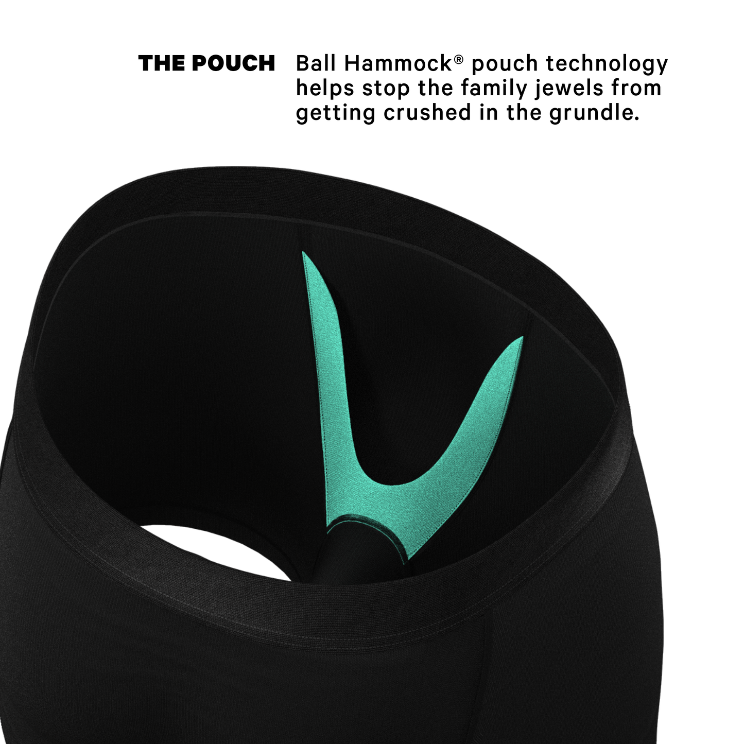 TEEK - The 009 | Black Tuxedo Ball Hammock® Pouch Underwear UNDERWEAR TEEK SH