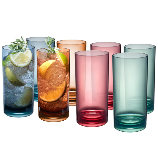 TEEK - Eze Acrylic Highball Glassware Set HOME DECOR TEEK KS