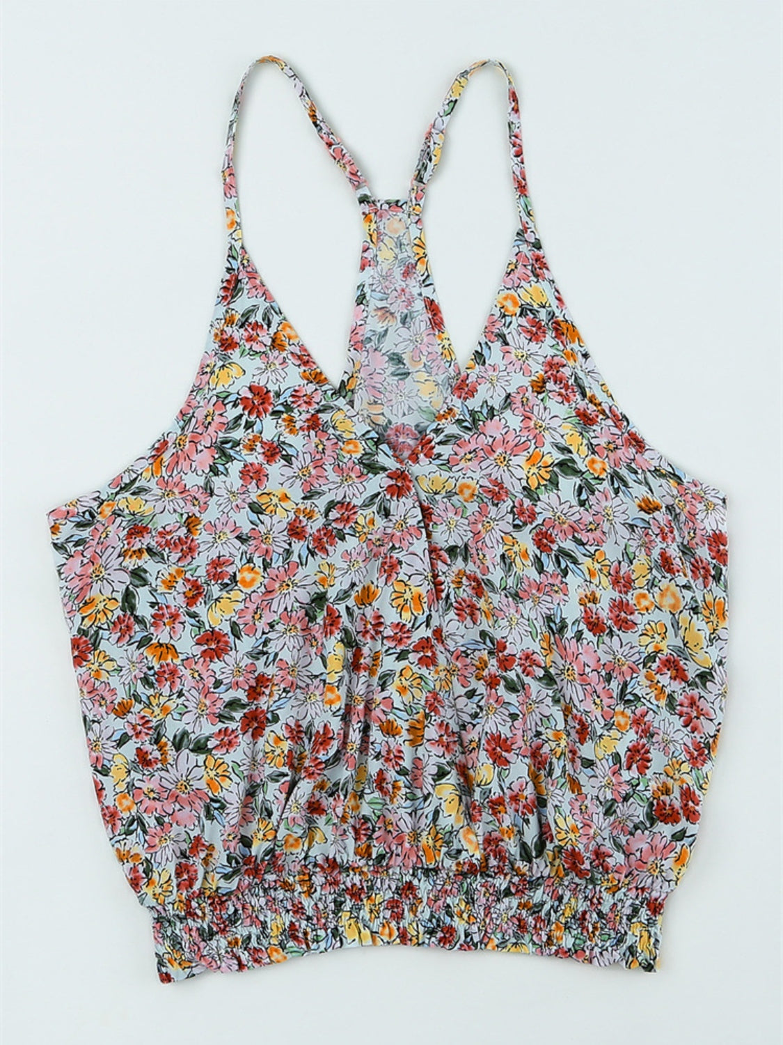 TEEK - Floral Surplice Cami TOPS TEEK Trend   