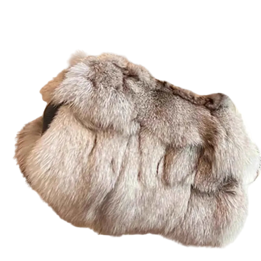 Furry Chain Crossbody Bag Trendsi