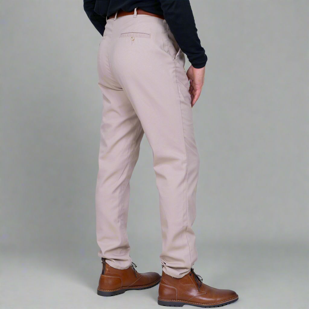 TEEK - High Rise Chino - Khaki PANTS TEEK DDA
