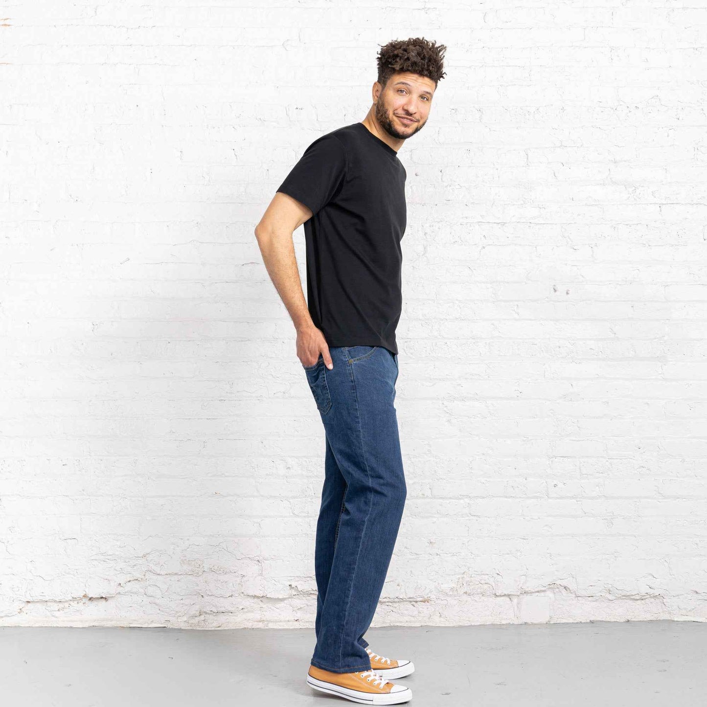 TEEK - Relaxed Fit Medium Wash JEANS TEEK DDA