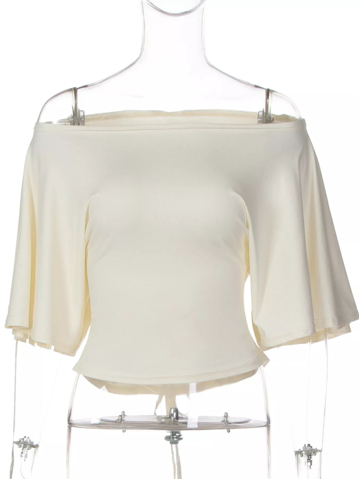 TEEK - Boat Neck Short Sleeve T-Shirt TOPS TEEK Trend