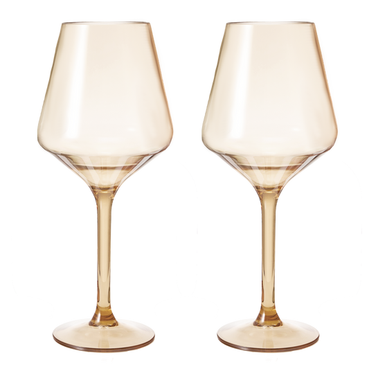 TEEK - Saint Tropez Acrylic Stemmed Wine Glassware Set HOME DECOR TEEK KS