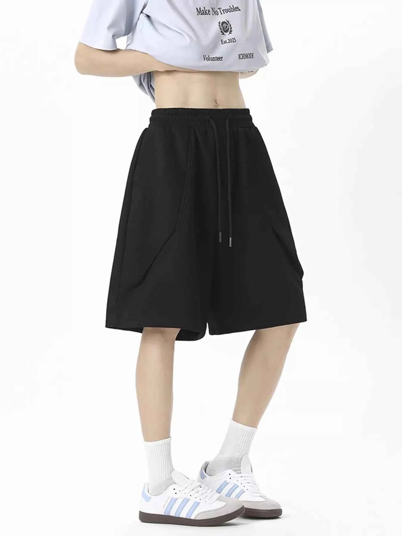 Men's Plus Size Relaxed Fit Sweat Shorts Trendsi
