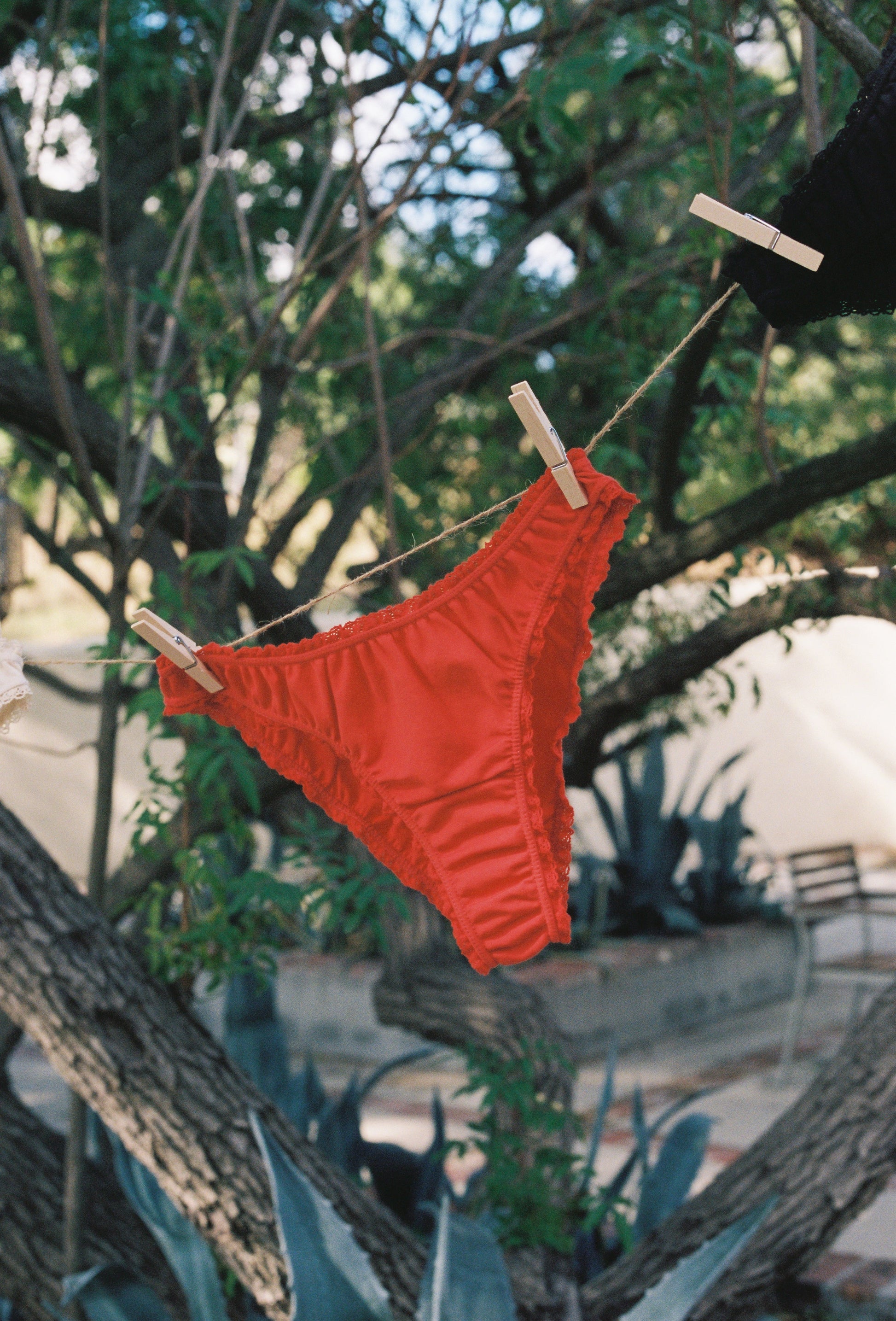 TEEK - Red Frilly Panties UNDERWEAR TEEK PNM