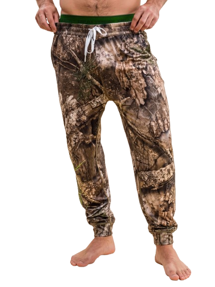 TEEK -  The Deerly Departed | RealTree x Shinesty Camouflage SleepDeep™ Men’s Pajama Joggers
