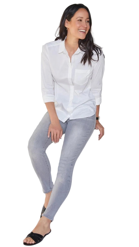 TEEK - Womens Curvy Fit High Rise Skinny Sustainable Jeans