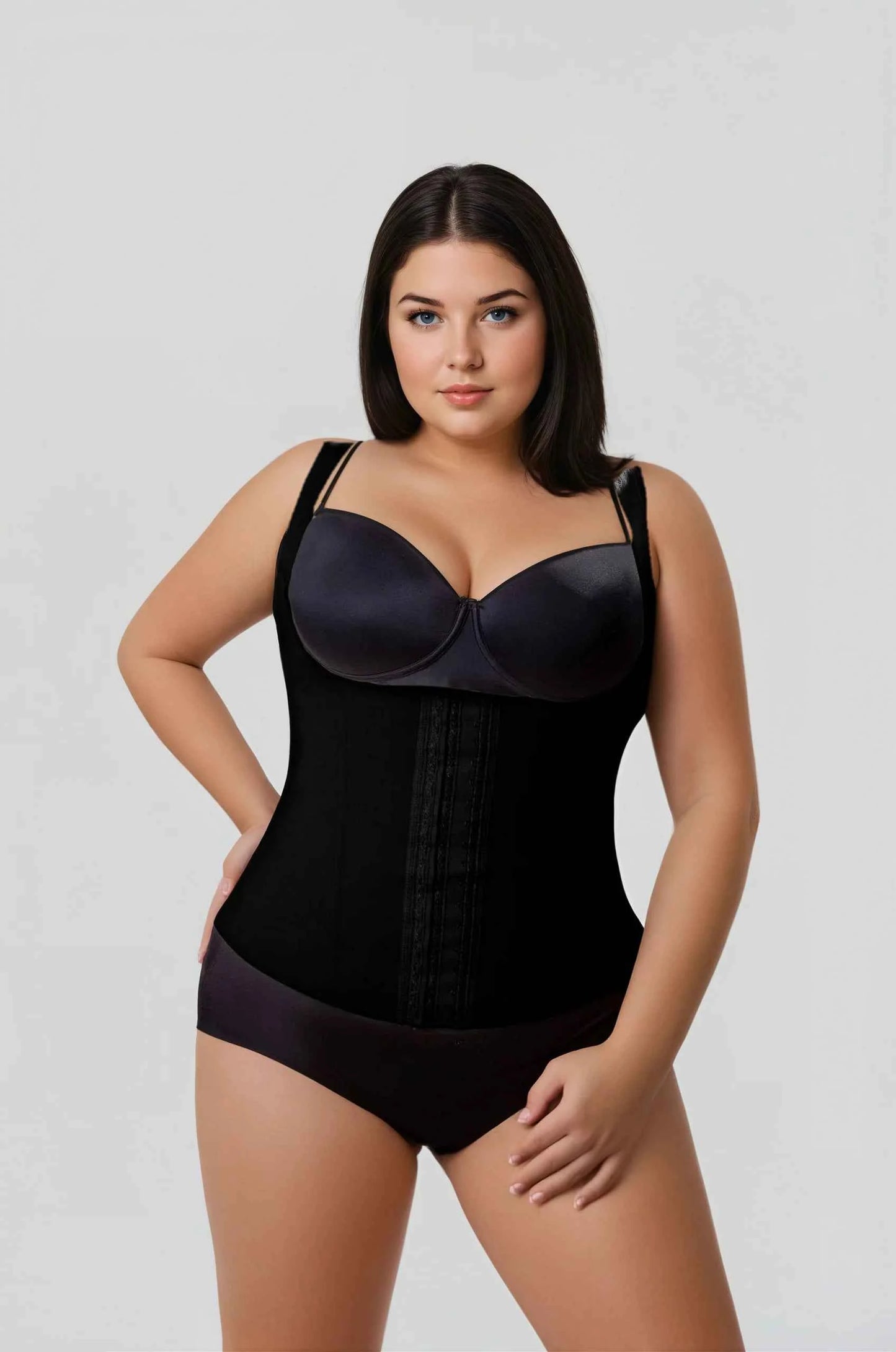 TEEK - Renee Underbust Full Back Waist Cincher LINGERIE TEEK VS Black 2XS
