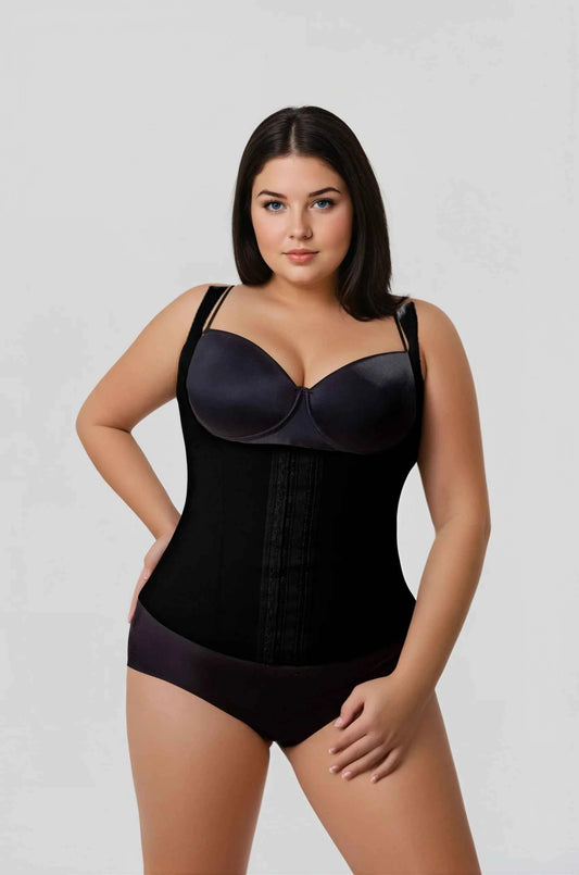 TEEK - Renee Underbust Full Back Waist Cincher LINGERIE TEEK VS Black 2XS