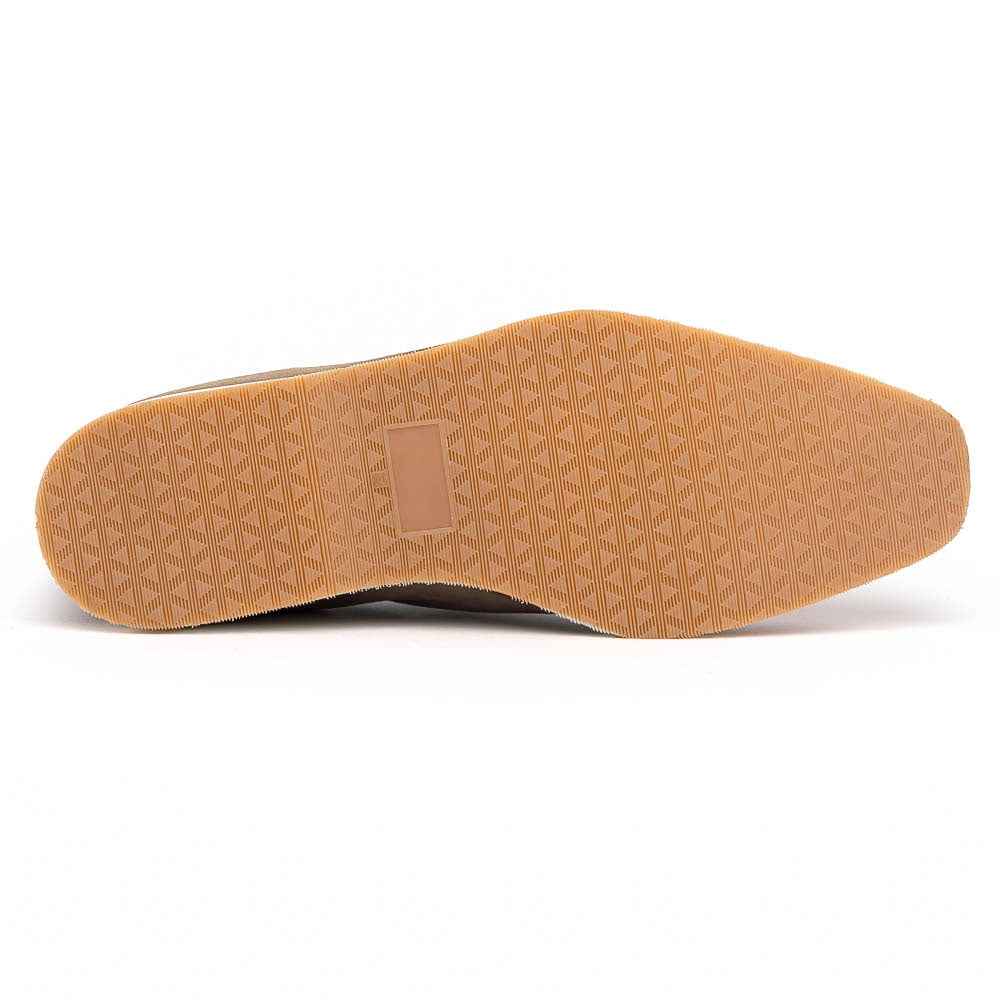 TEEK - 11-020-TPE MEO 3 Sueded Goatskin Penny Loafer, Taupe Shop TEEK ZI