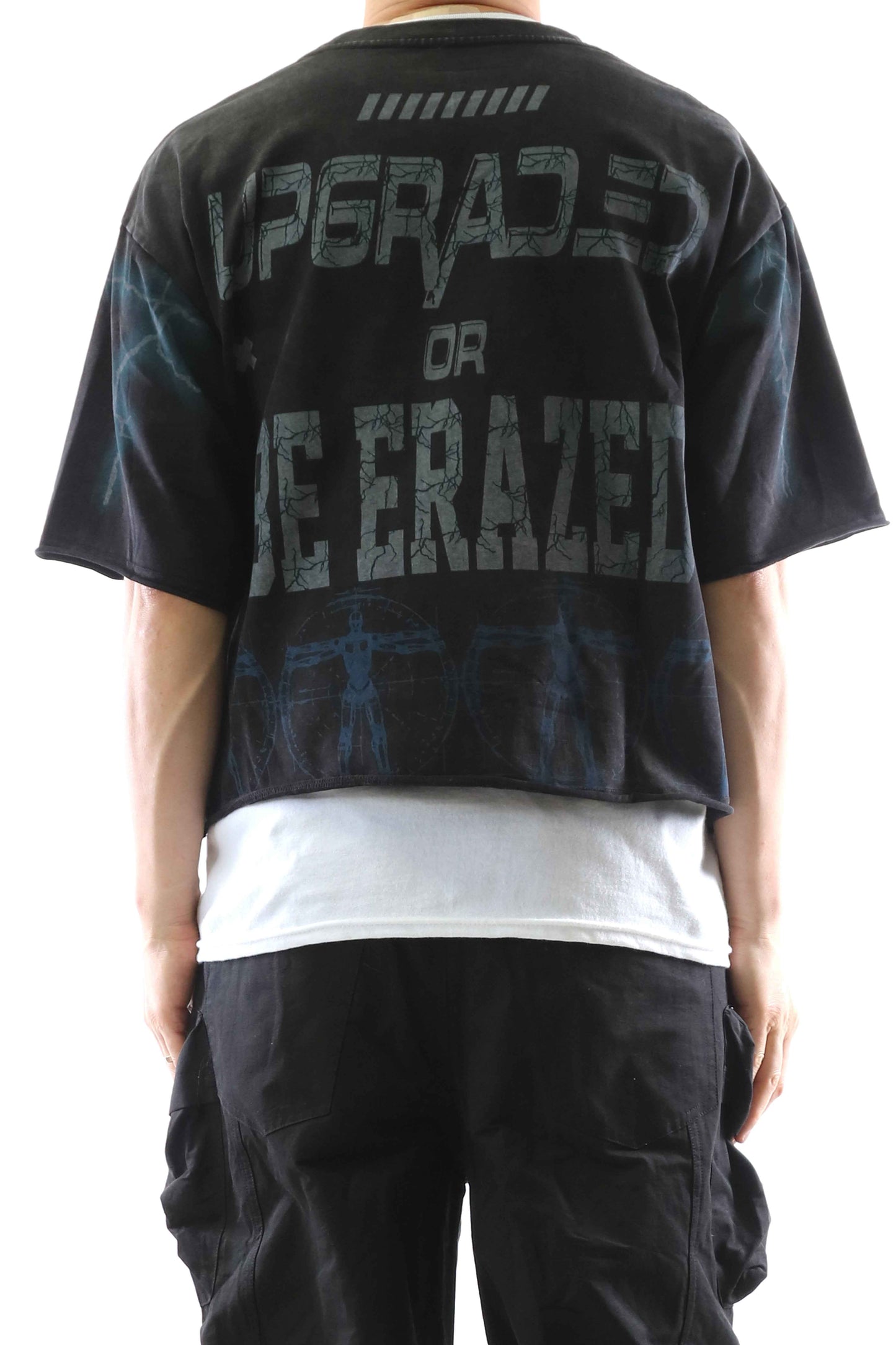 TEEK - DUSTSPIRE S/N Jersey 3/4 Sleeve Crop Top Tee TOPS TEEK LTK