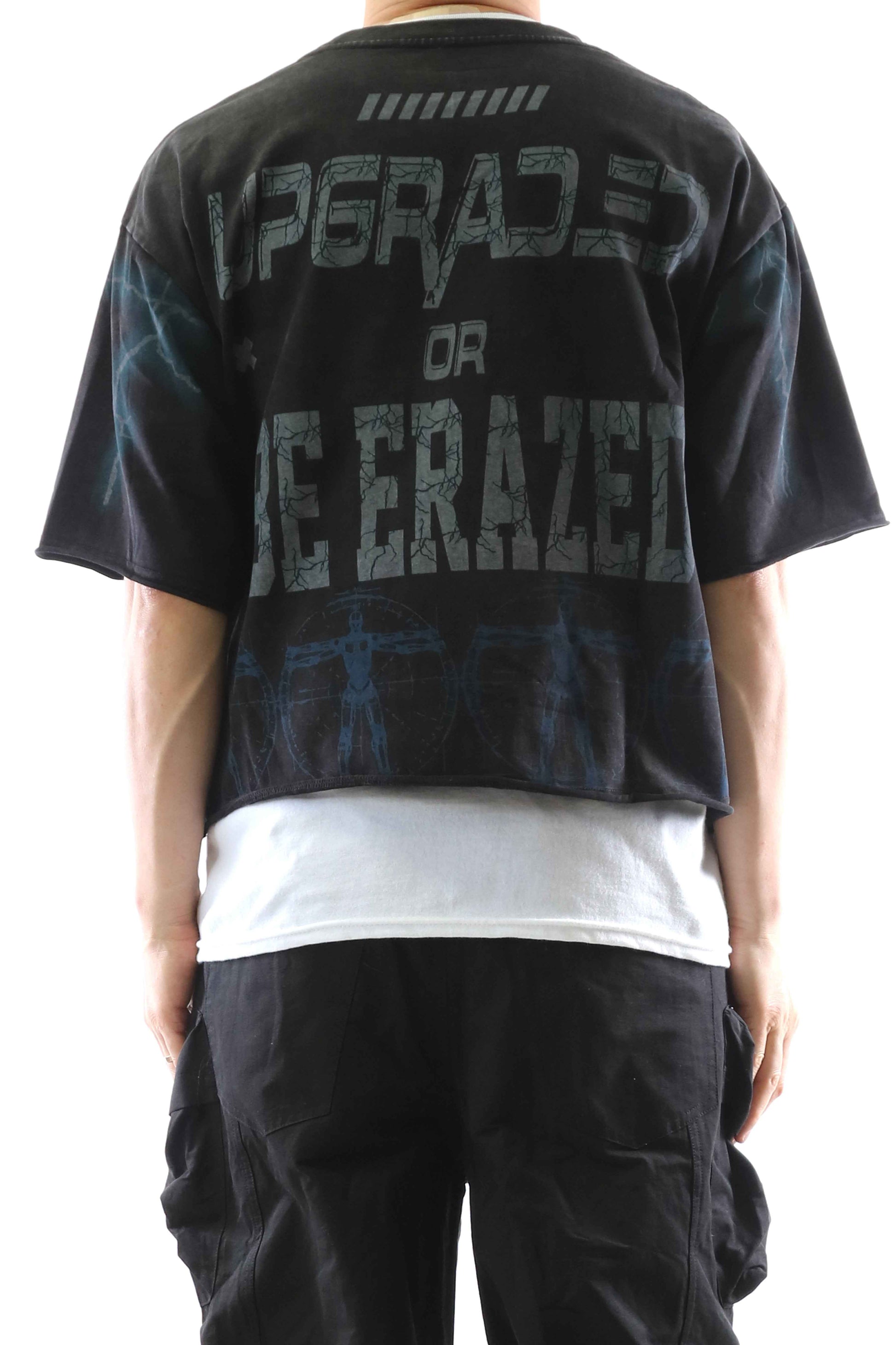 TEEK - DUSTSPIRE S/N Jersey 3/4 Sleeve Crop Top Tee TOPS TEEK LTK