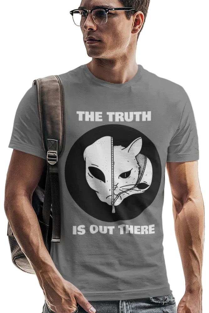 TEEK - Mens Alien T-Shirt TOPS TEEK ONE Deep Heather XS