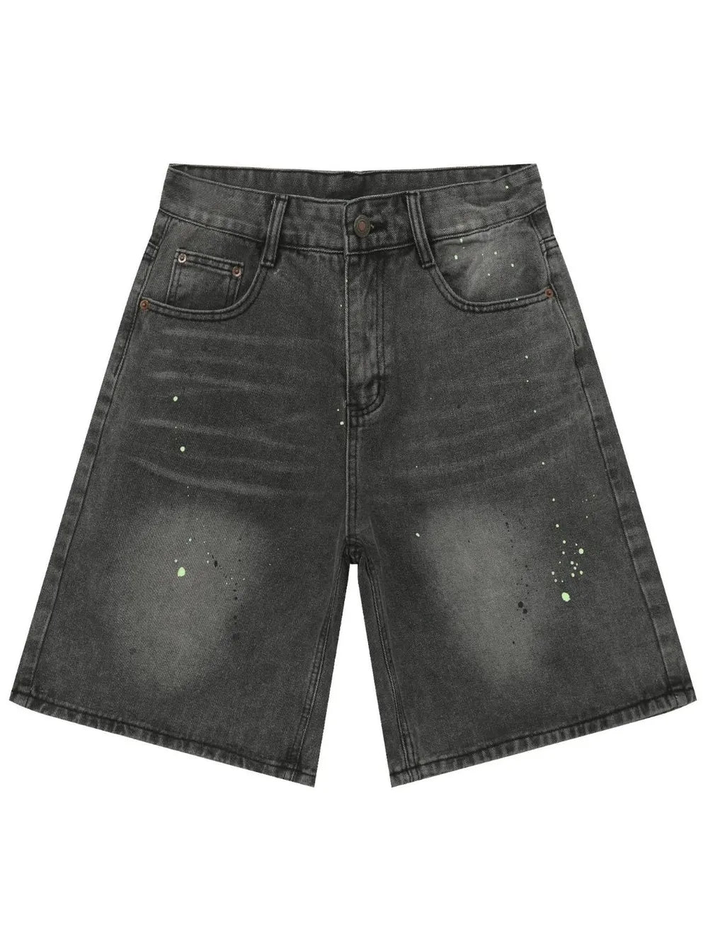 TEEK - Mens Dark Mid Rise Denim Shorts SHORTS TEEK Trend