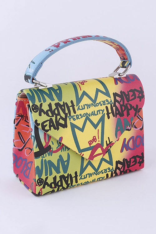 TEEK - Graffiti Boxy Swing Bag BAG TEEK FG   