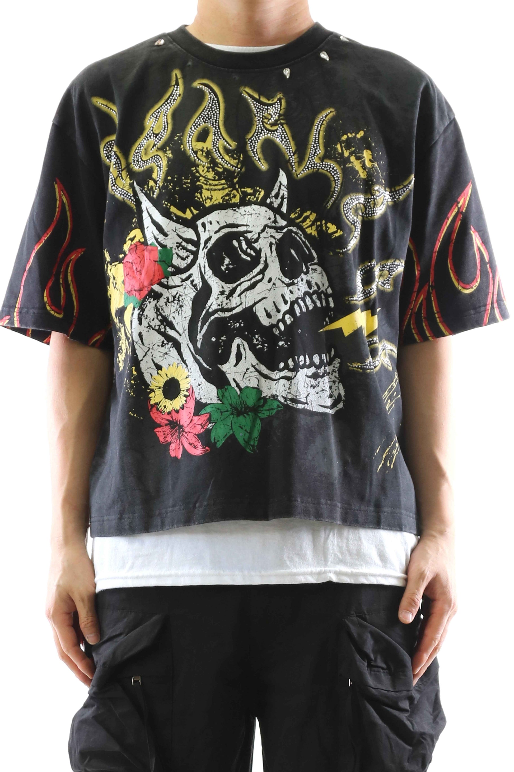 TEEK - PERIDOT S/N Jersey 3/4 Sleeve Crop Top Tee TOPS TEEK LTK