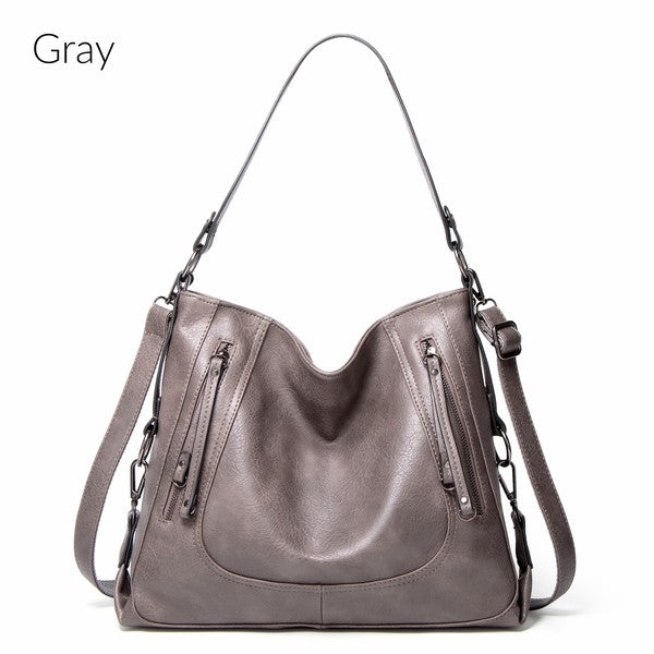 TEEK - Lakin Handbag Purse BAG TEEK FG Gray  