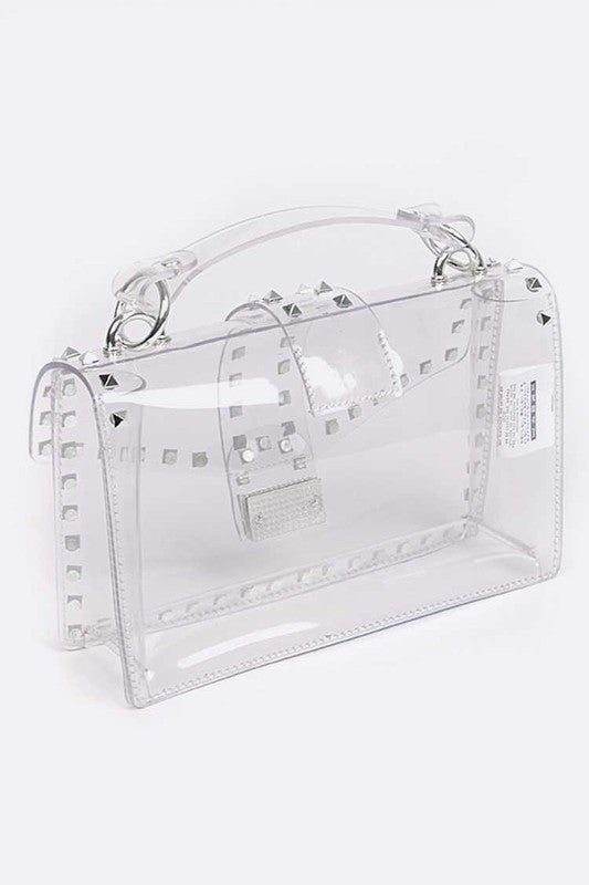 TEEK - Studded Clear Swing Bag BAG TEEK FG   