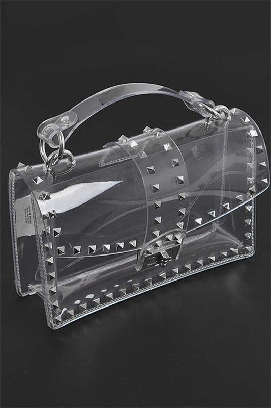 TEEK - Studded Clear Swing Bag BAG TEEK FG   