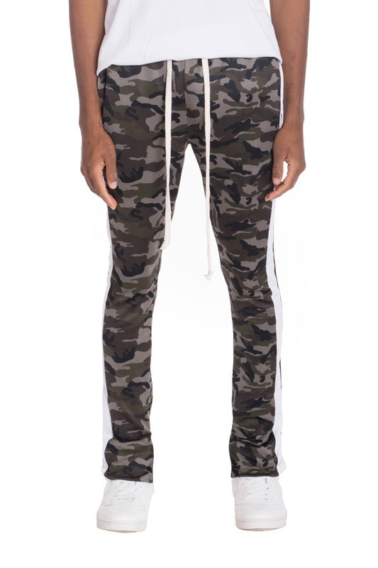 TEEK - NEUTRAL BLACK CAMO TRACK PANTS PANTS TEEK FG   