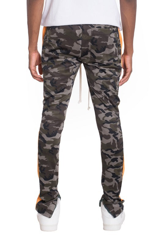 TEEK - NEUTRAL BLACK CAMO TRACK PANTS PANTS TEEK FG   