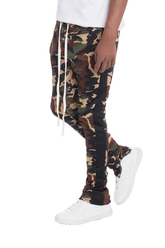 TEEK - NEUTRAL BLACK CAMO TRACK PANTS PANTS TEEK FG BLACK S 