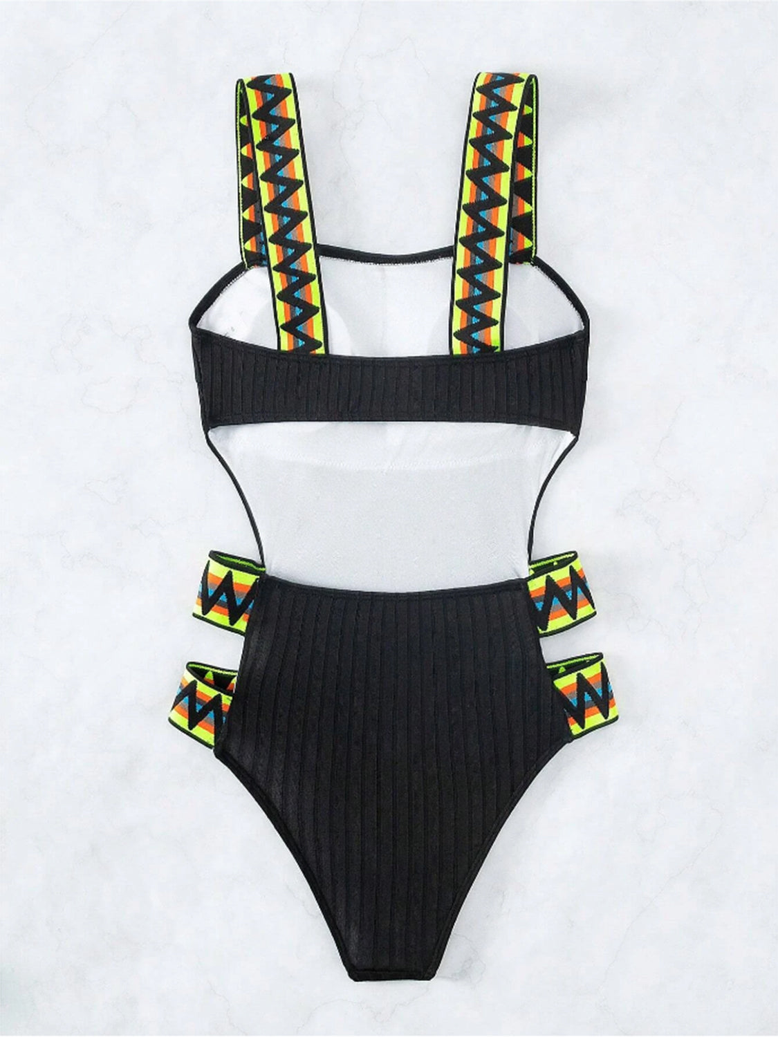 TEEK - Side Wide Straps One-Piece Swimwear SWIMWEAR TEEK Trend   