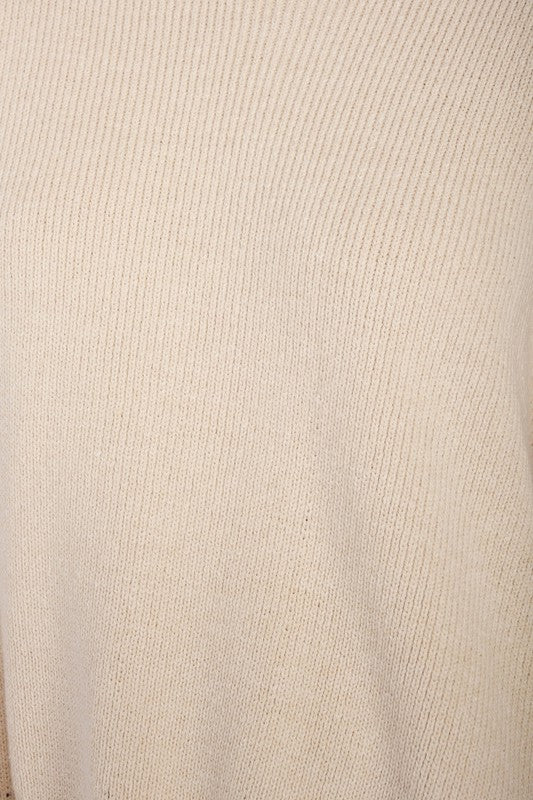 TEEK - OVER FITTED LONG SLEEVE SWEATER TOP TOPS TEEK FG