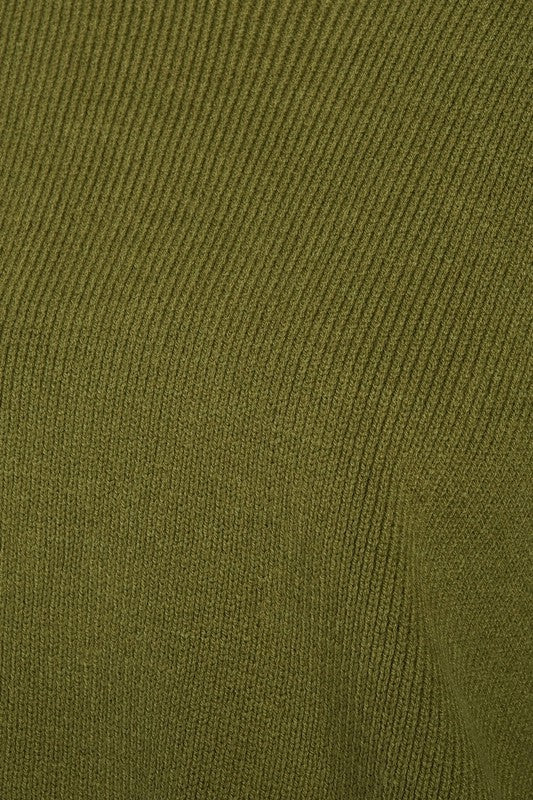 TEEK - OVER FITTED LONG SLEEVE SWEATER TOP TOPS TEEK FG