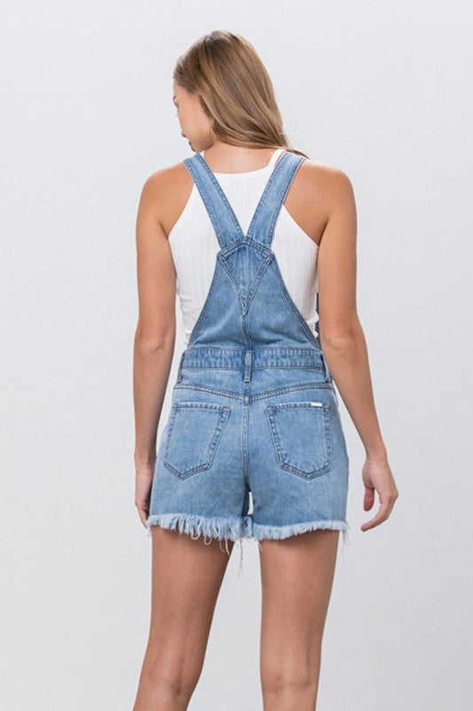NEAT　SILK DENIM OVERALL SHORTS NEAT SILK DENIM OVERALL SHORTS