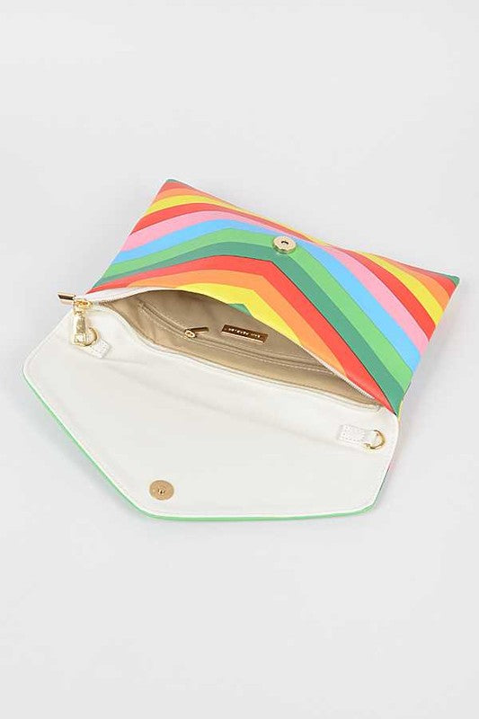 TEEK - Multi Color Envelope Clutch Bag BAG TEEK FG   