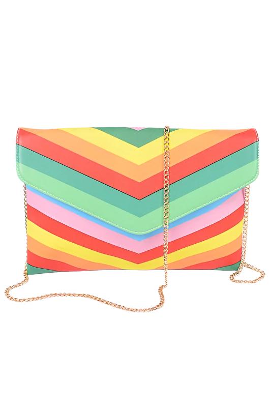 TEEK - Multi Color Envelope Clutch Bag BAG TEEK FG   