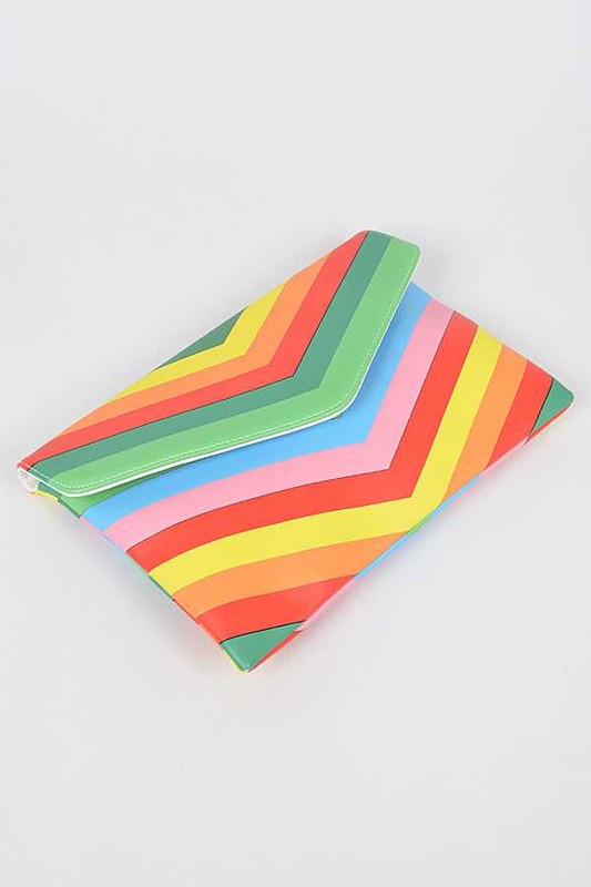 TEEK - Multi Color Envelope Clutch Bag BAG TEEK FG   