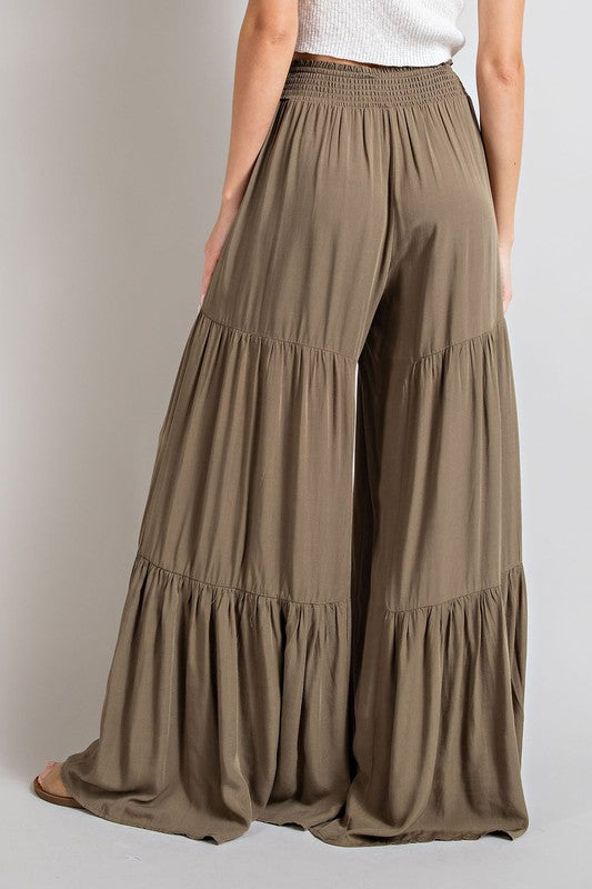 TEEK - Tiered Wide Pants PANTS TEEK FG   