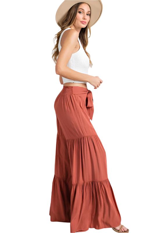 TEEK - Tiered Wide Pants PANTS TEEK FG   