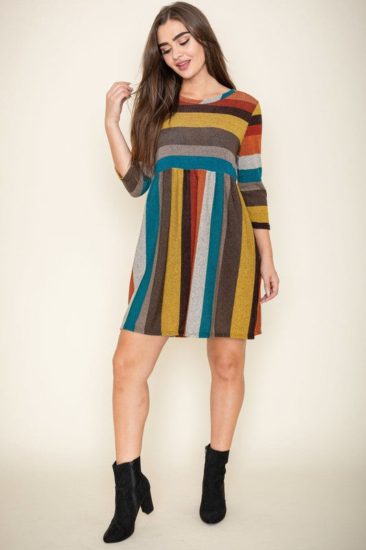 TEEK - Multi Color Mini Dress DRESS TEEK FG   