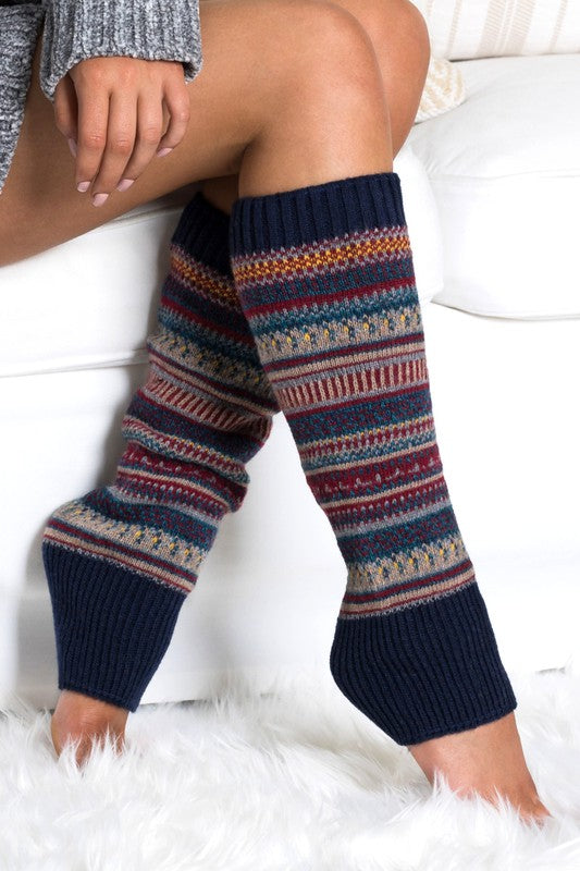 TEEK - Short Fairisle Leg Warmer SOCKS TEEK FG