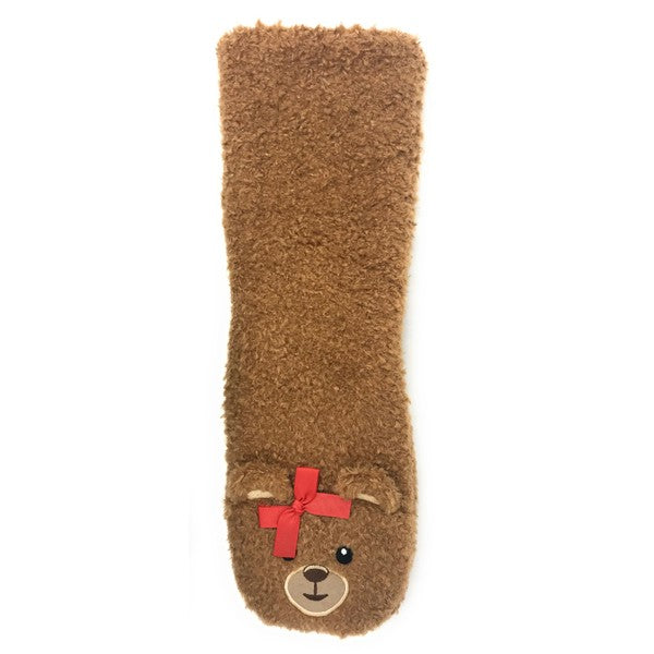 TEEK - Teddy Burr Sherpa Slipper Socks SOCKS TEEK FG   