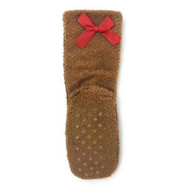 TEEK - Teddy Burr Sherpa Slipper Socks SOCKS TEEK FG   