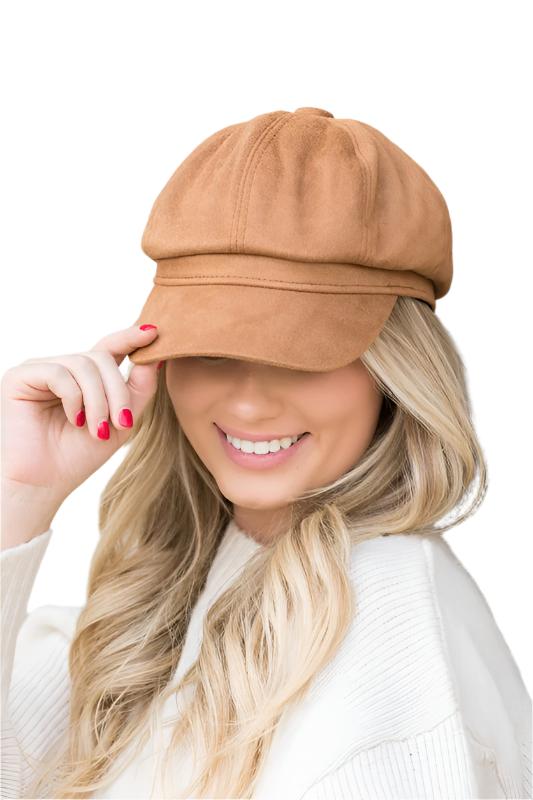 TEEK - Suede Newsboy Cap HAT TEEK FG