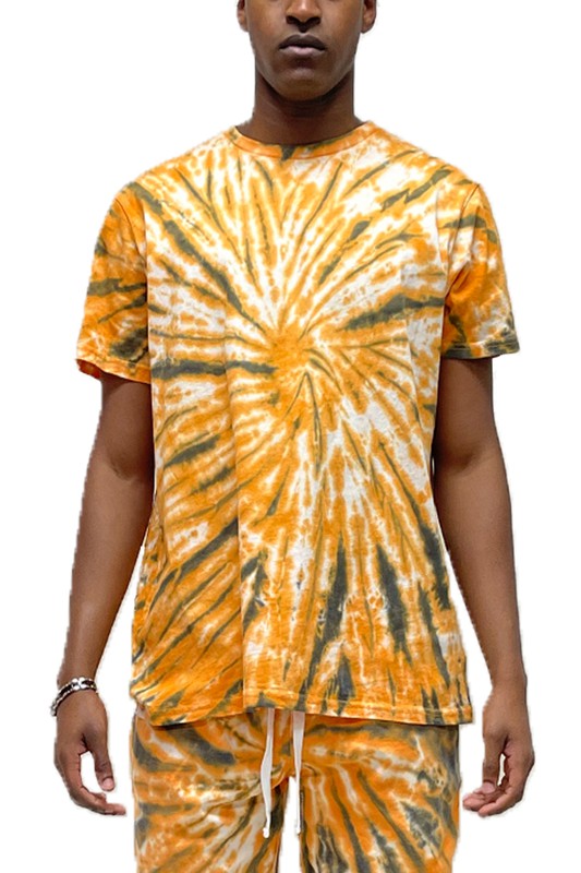 TEEK - Tie & Dye Premium Cotton T-shirts TOPS TEEK FG GOLD S 