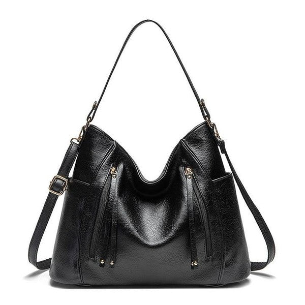 TEEK - Autymn Handbag Purse Tote BAG TEEK FG Black  
