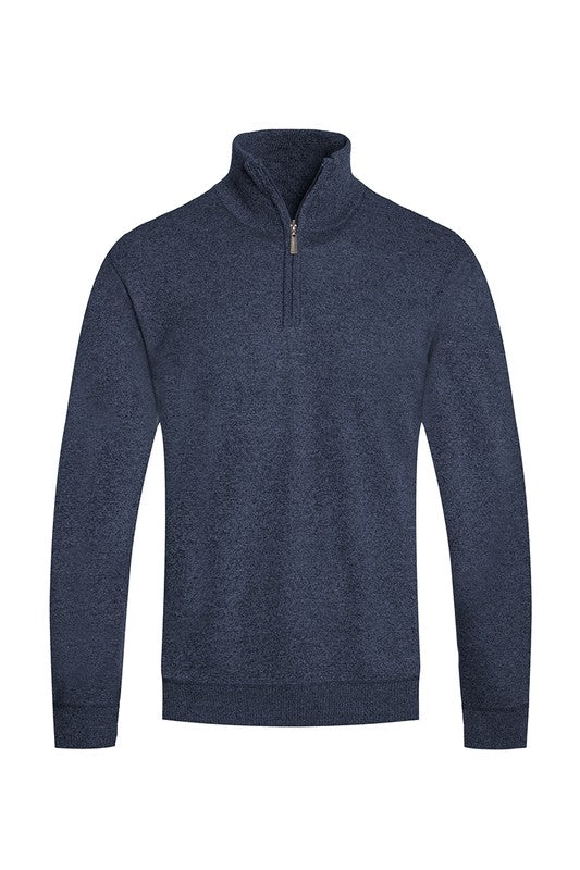 TEEK - Mens Knit Quarter Zip Sweater SWEATER TEEK FG NAVY 2XL 