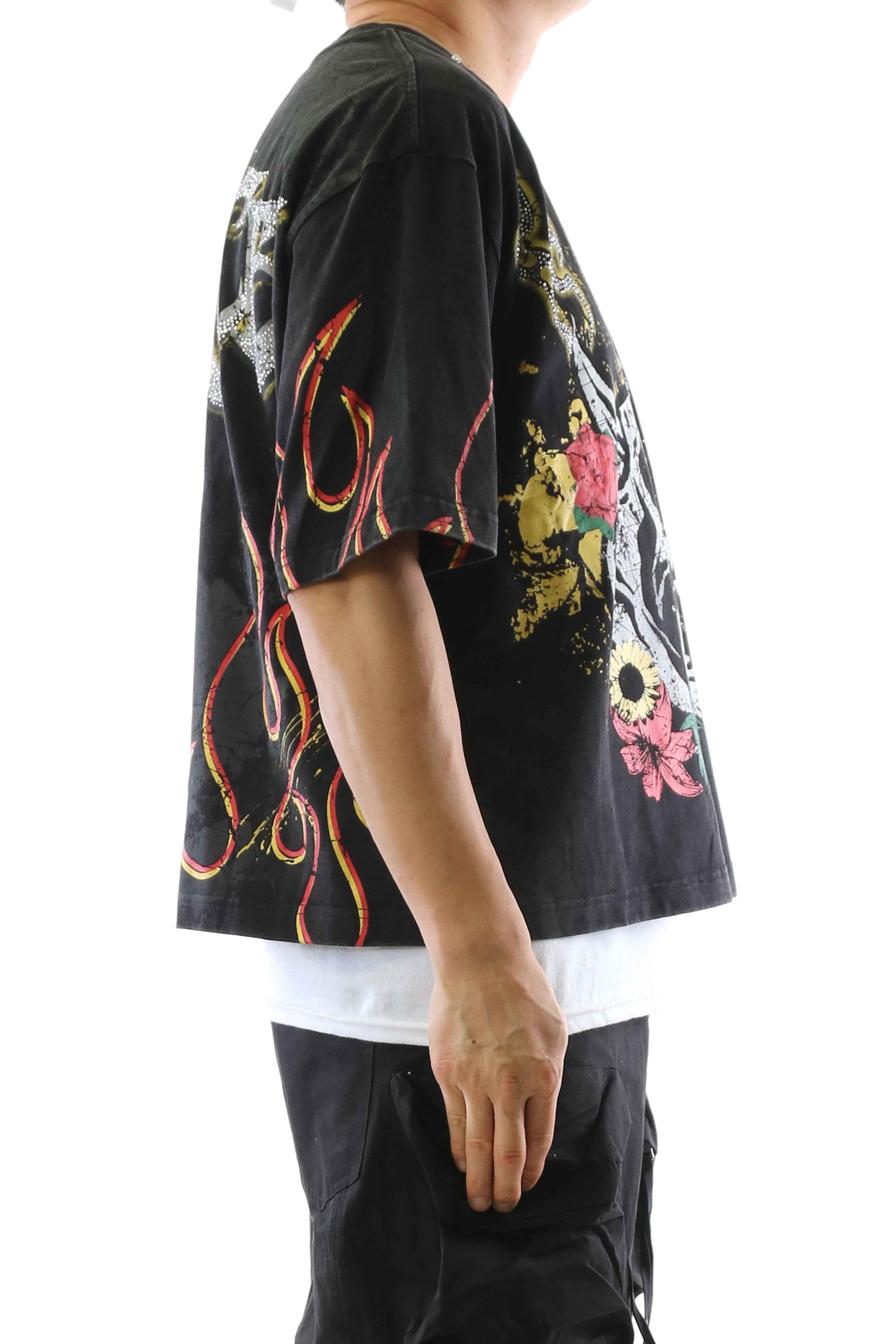 TEEK - PERIDOT S/N Jersey 3/4 Sleeve Crop Top Tee TOPS TEEK LTK