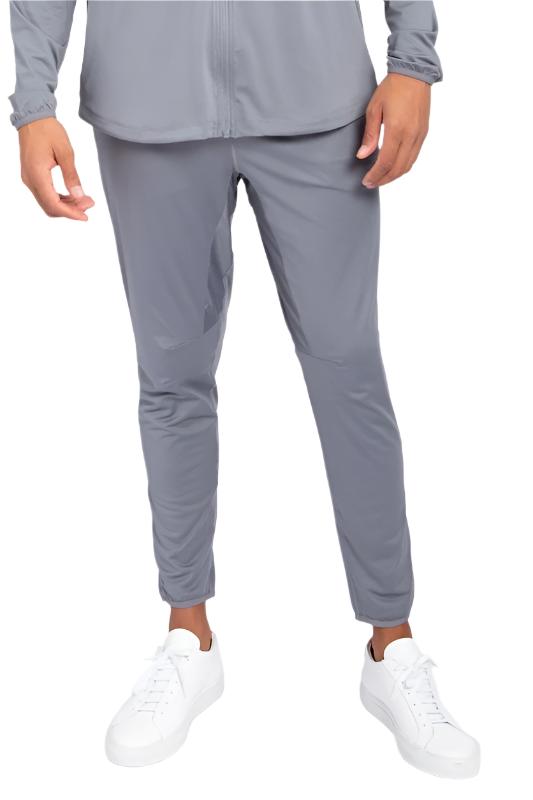 TEEK - Mens Grey Active Bottoms with Tapered Leg PANTS TEEK FG S  