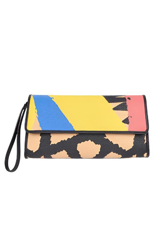 TEEK - Artsy Printed Wristlet Clutch BAG TEEK FG   